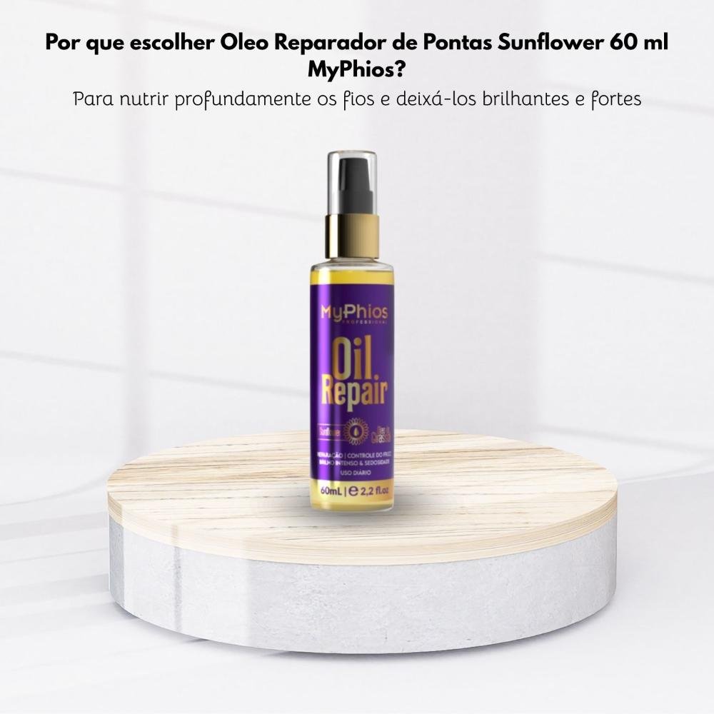 MyPhios Óleo Reparador Pontas Nutrição e Brilho 60 ml 60ml 5