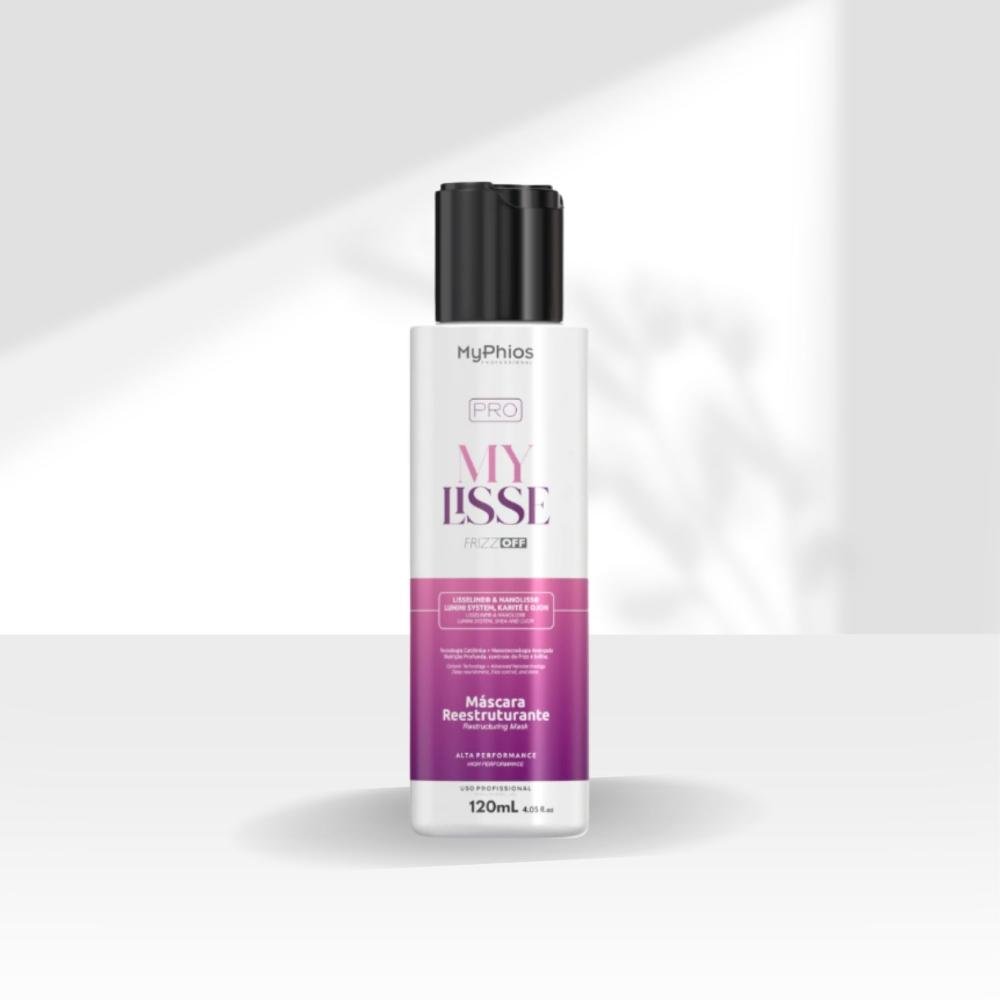 Máscara MyPhios Pro My Lisse Frizz Off Reducao Frizz 120ml 120ml 3