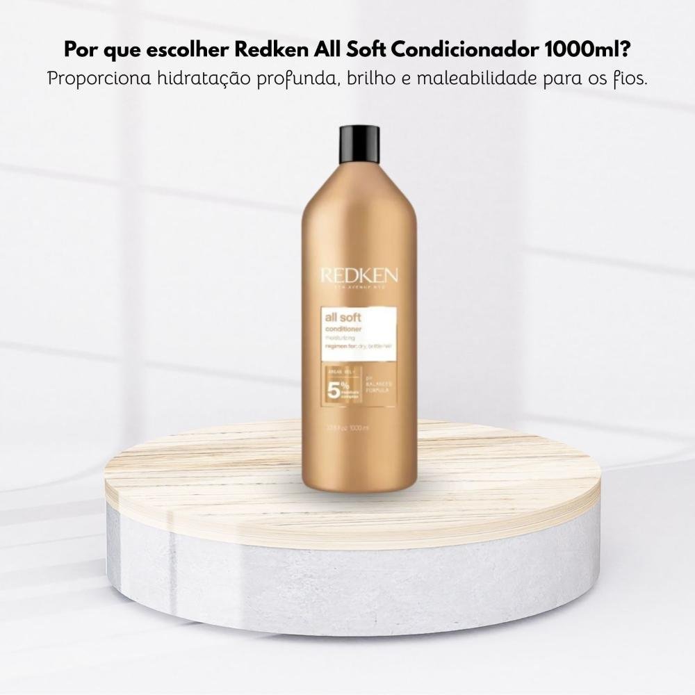 Condicionador Redken All Soft 1 Litro 1L 5