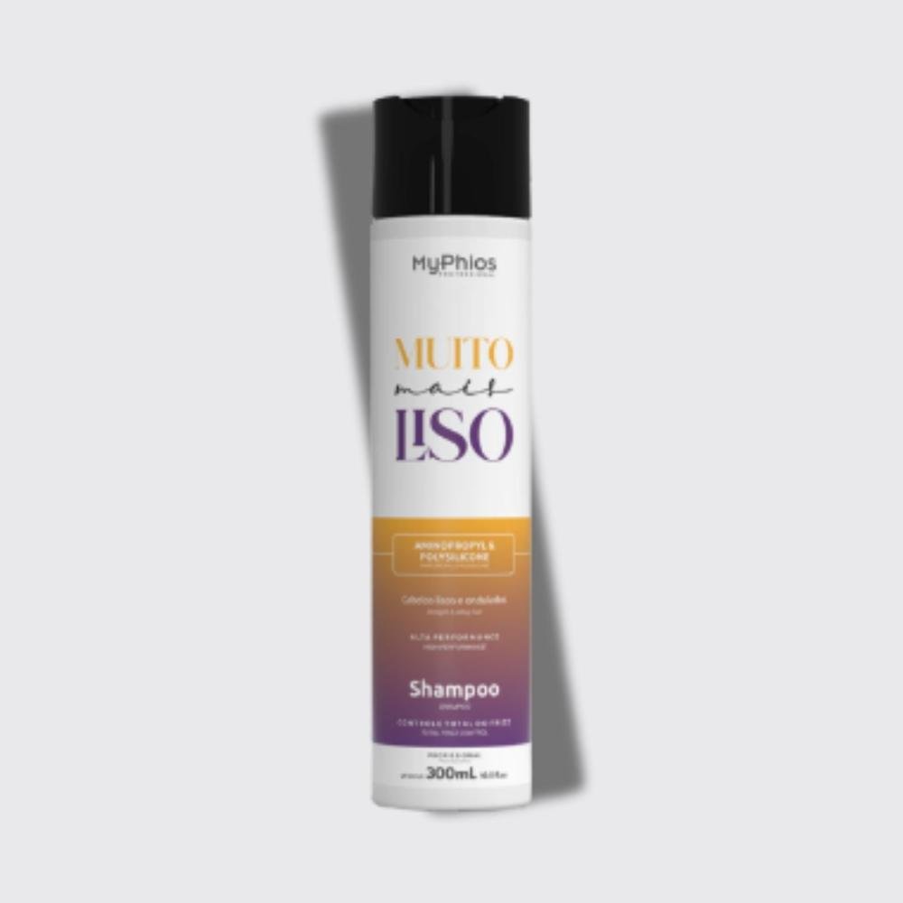 MyPhios Shampoo Muito Mais Liso Redução de Frizz 300 ml 300ml 4