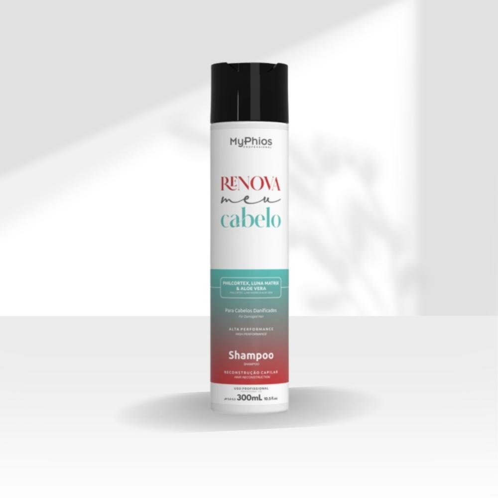 Shampoo MyPhios Renova Meu Cabelo Reconstrução e Shampoo Hidratante 300 g 300g 3