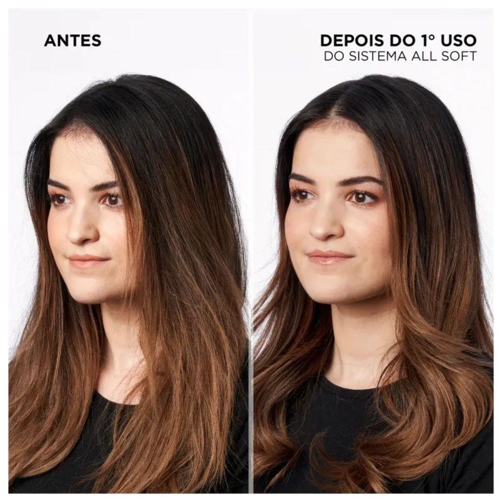 Redken All Soft Shampoo + Condicionador 1L + Máscara 250ml ÚNICO 4