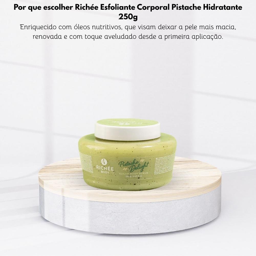 Richée Esfoliante Corporal Pistache Hidratante 250g 250g 5