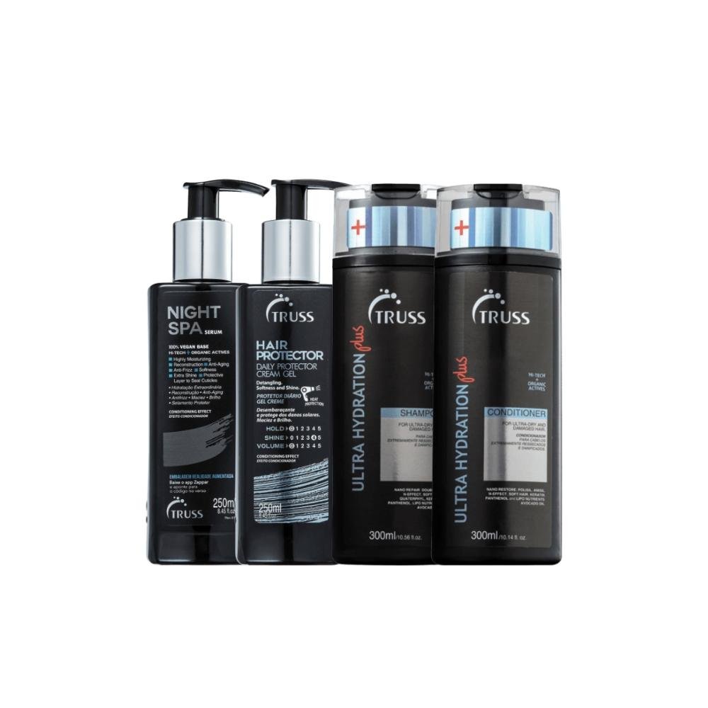 Kit Truss Ultra Hydration Plus Hair Protector Night Spa