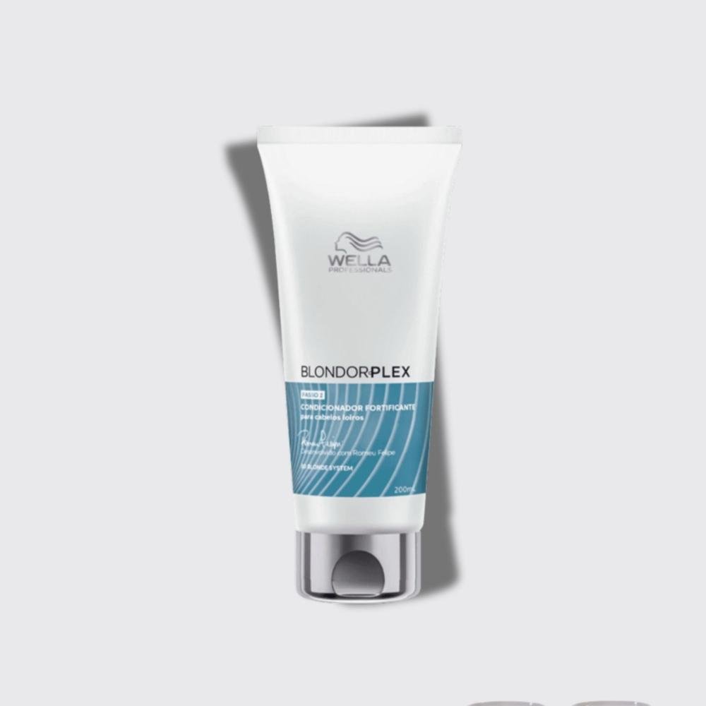 Condicionador Wella BlondorPlex Reconstrução 200 ml 200ml 4