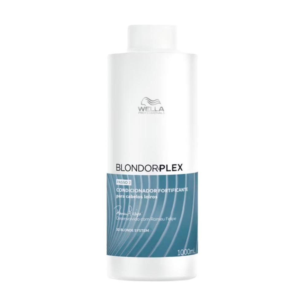 Condicionador Wella BlondorPlex Reconstrução 1 Litro