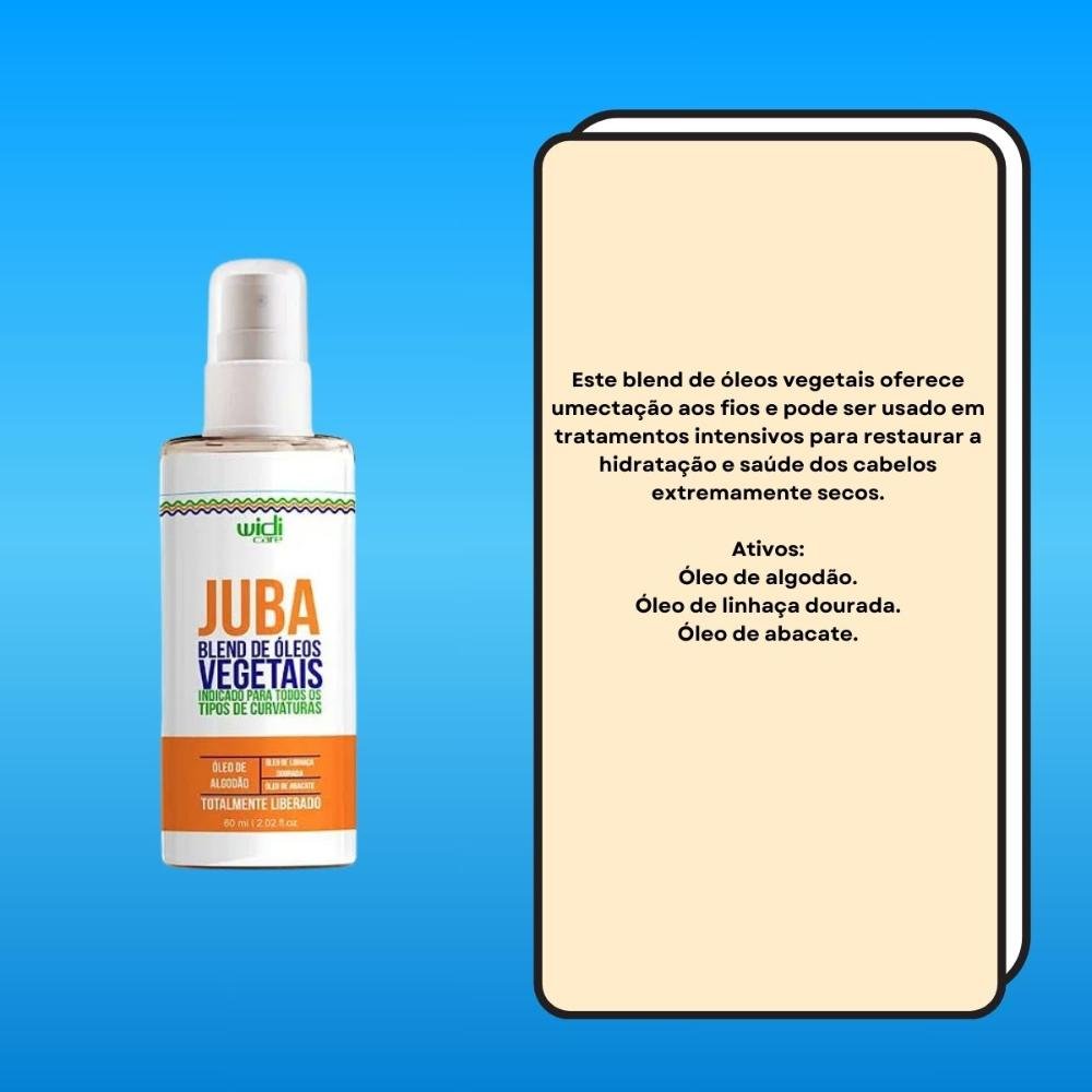 Oleo Widi Care Juba Blend de Vegetais 60 ml 60ml 3