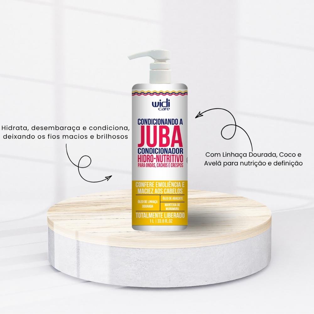 Widi Care Condicionando A Juba Kit 2 Condicionandor 1L ÚNICO 2
