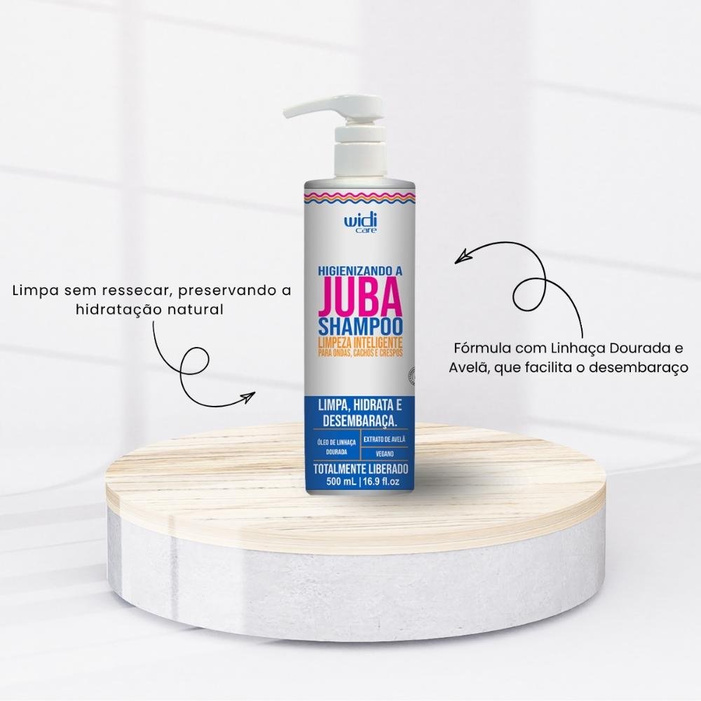 Widi Care Higienizando A Juba Kit 3 Shampoo 500ml ÚNICO 2