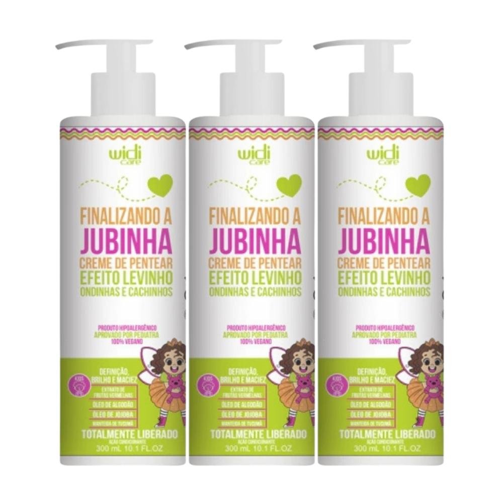 Kit Widi Care Finalizando A Jubinha Leve 3 Creme 300ml