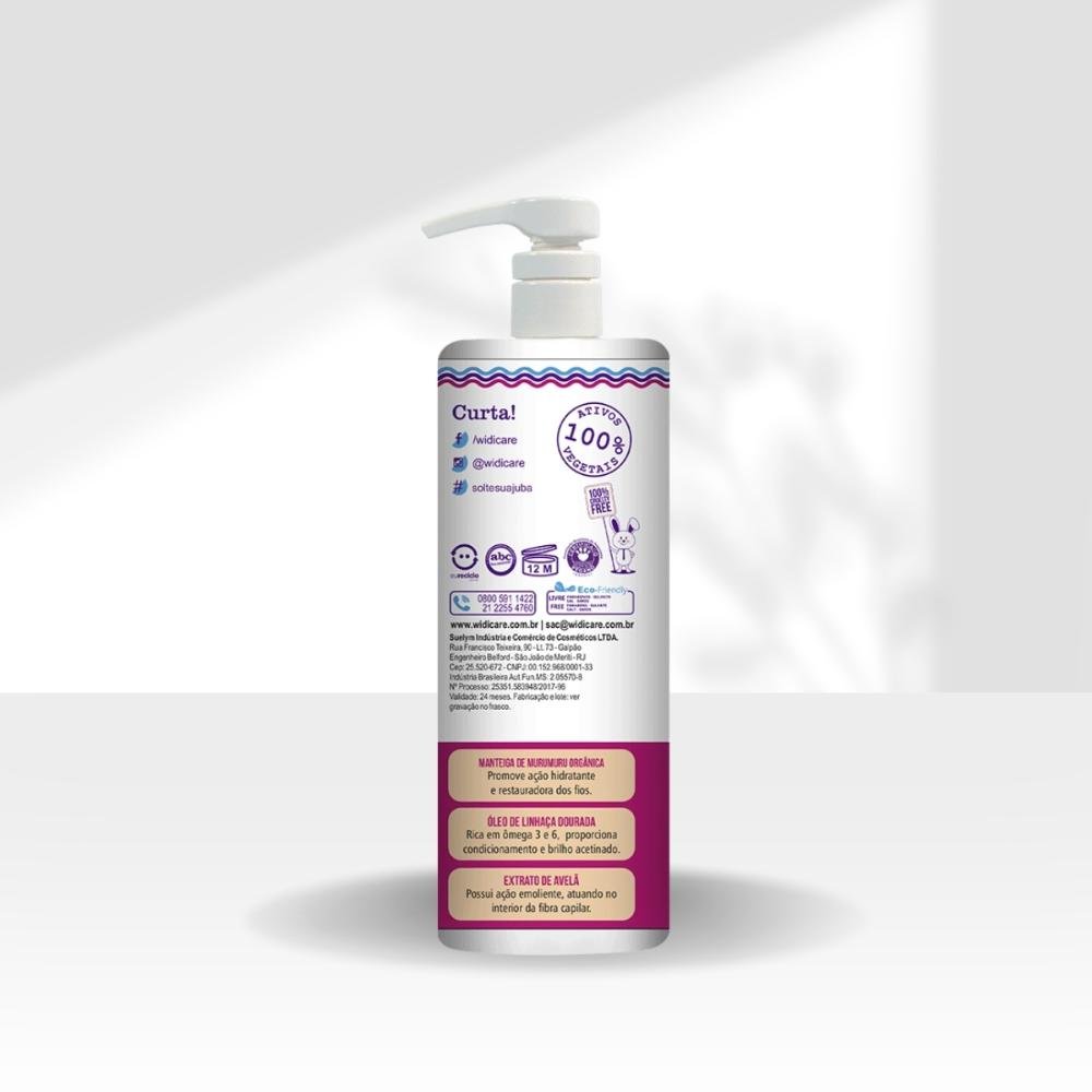 Widi Care Encrespando a Juba Kit 3 Creme de Pentear 1L ÚNICO 4