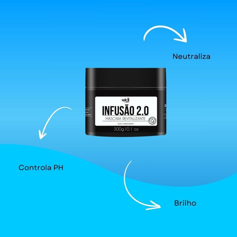 Widi Care Infusão 2.0 Máscara Revitalizante 300g 300g 4