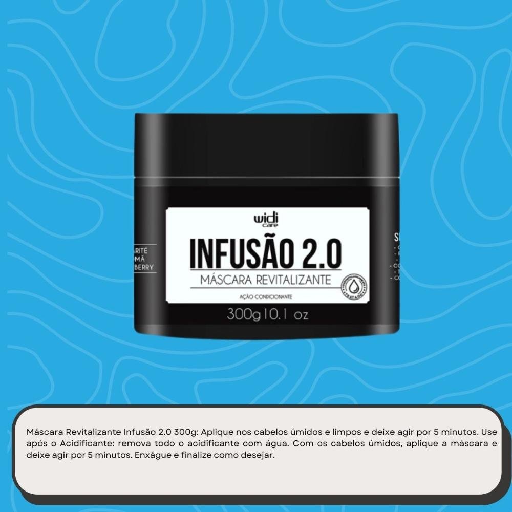 Widi Care Infusão 2.0 Máscara Revitalizante 300g 300g 5