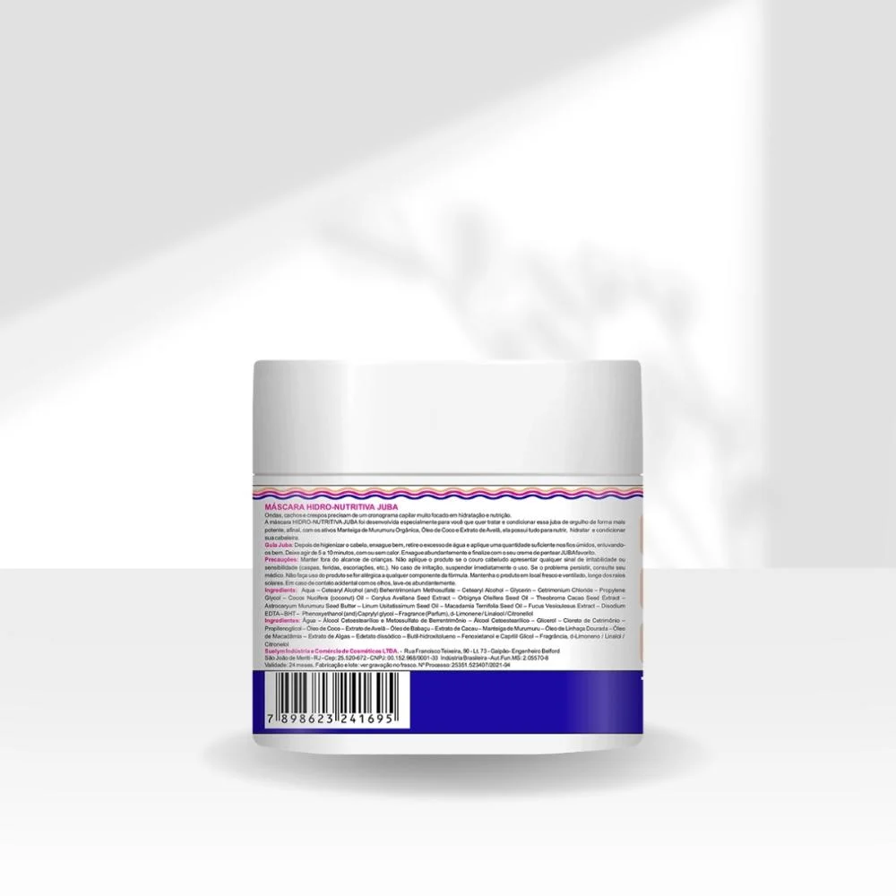 Widi Care Juba Kit 2 Máscara Hidro-Nutritiva 500g ÚNICO 4