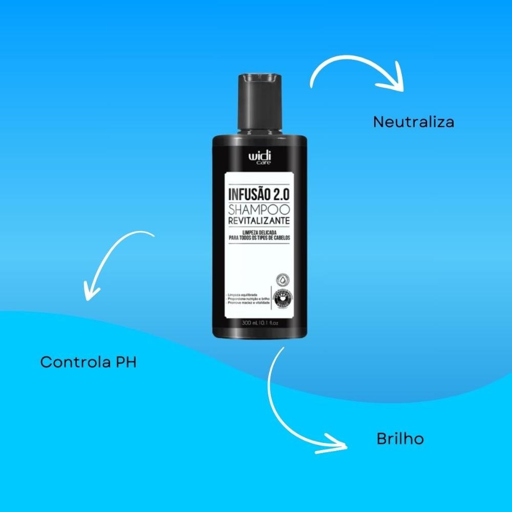Widi Care Infusão 2.0 Shampoo Revitalizante 300ml 300ml 4