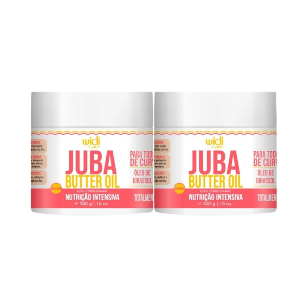 Widi Care Juba Butter Oil Manteiga Kit 2 Condicionante 500g