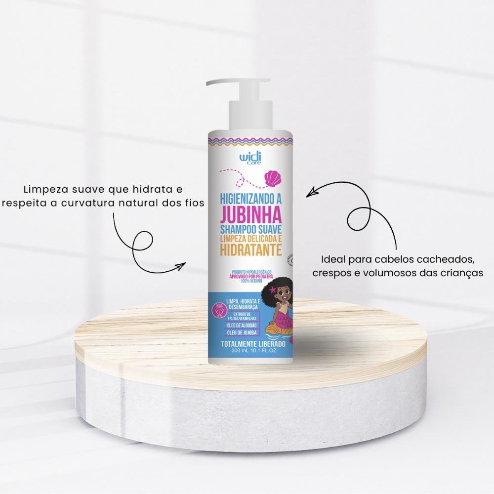 Widi Care Higienizando A Jubinha Kit 3 Shampoo Suave 300ml ÚNICO 2