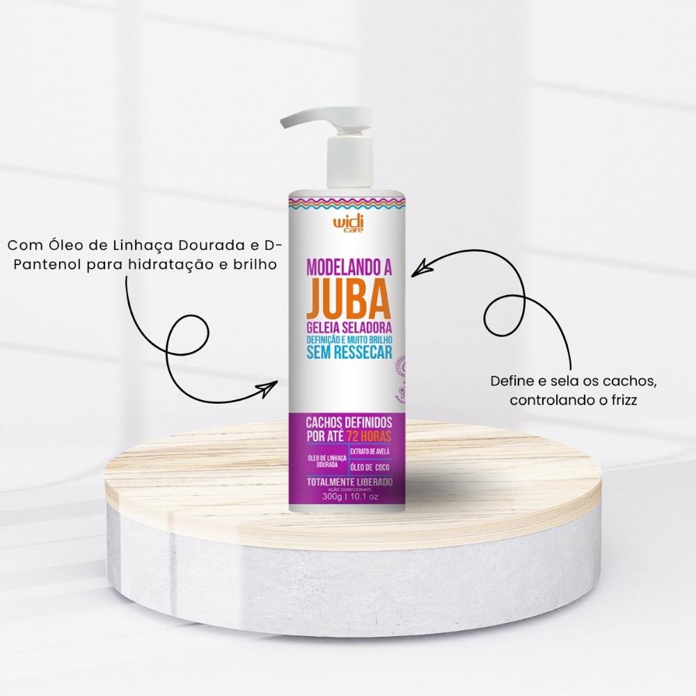 Kit Widi Care Modelando A Juba 3 Geleia Seladora 300 g ÚNICO 2