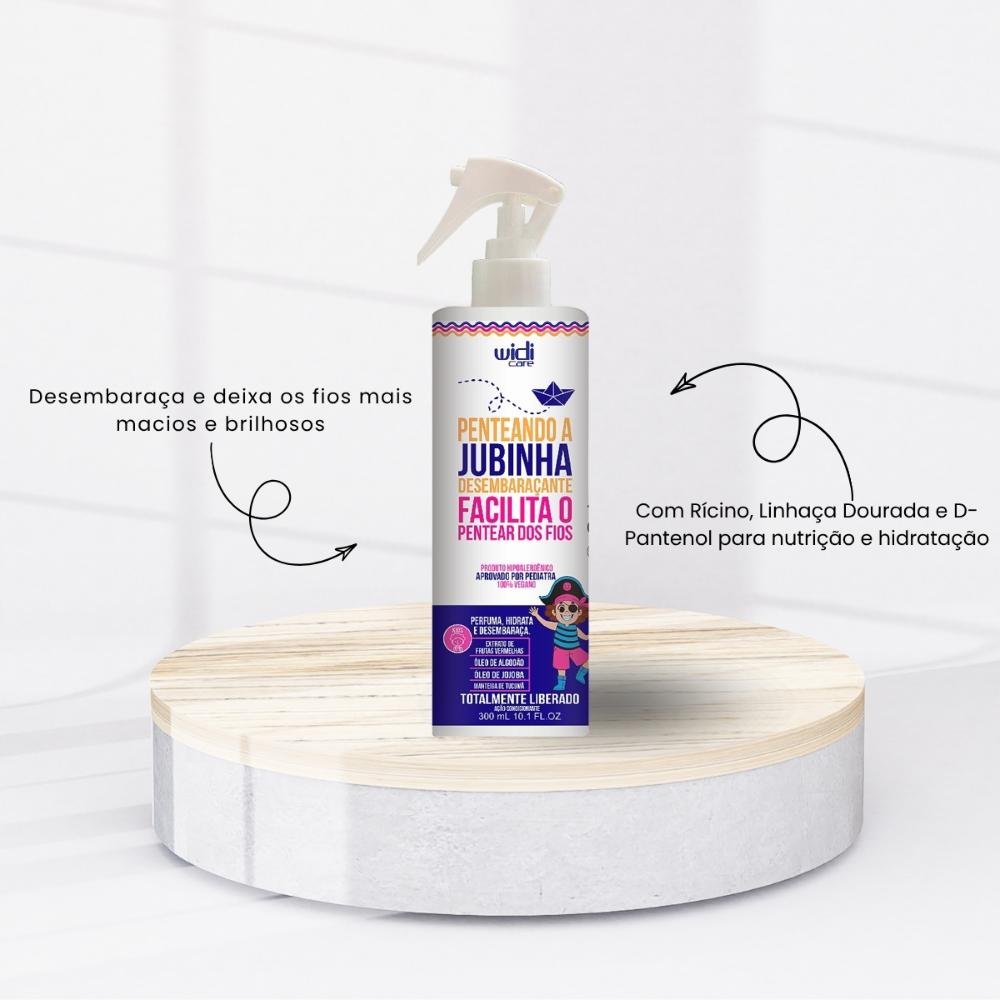 Widi Care Penteando A Jubinha Kit 3 Desembaraçante 300ml ÚNICO 2