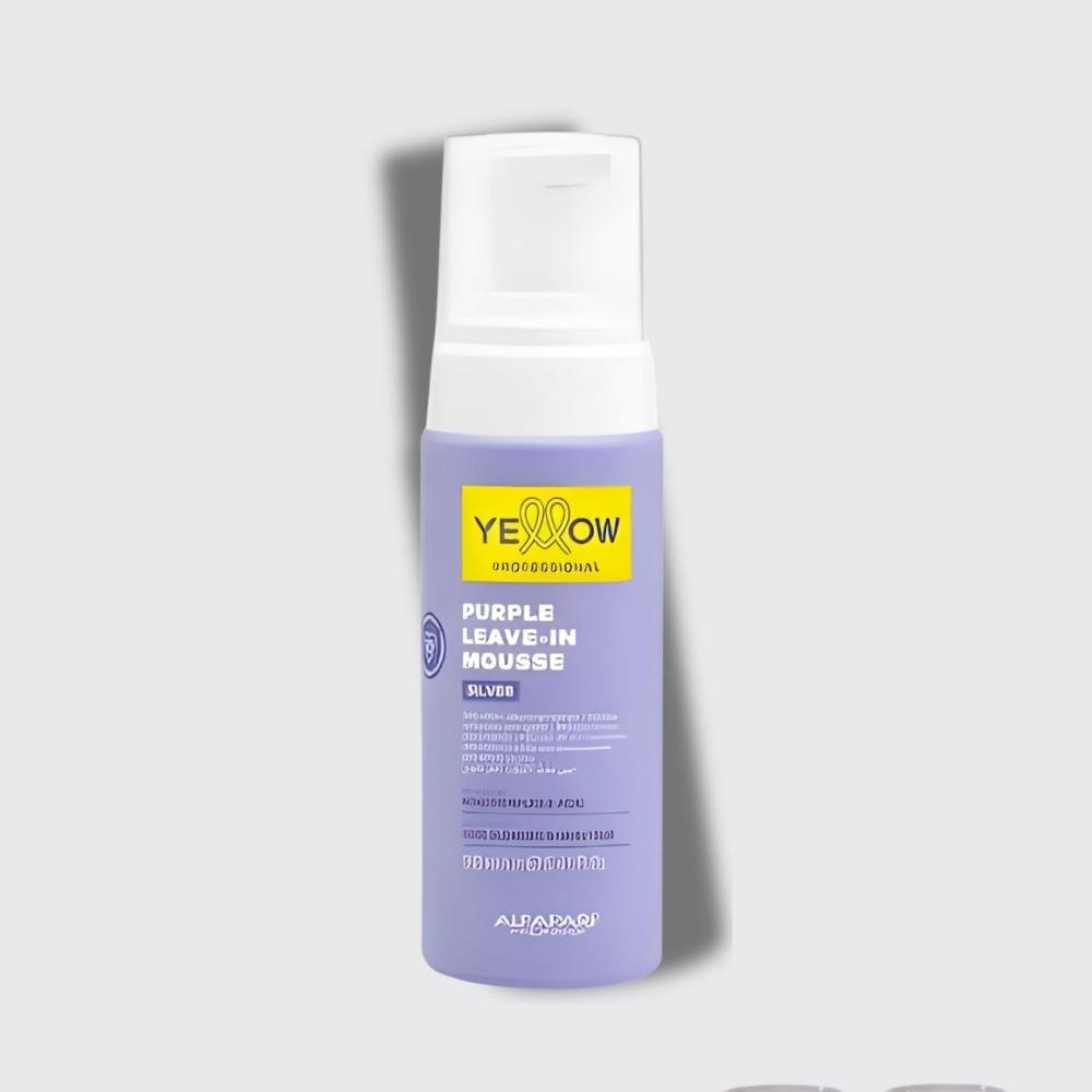 Yellow Professional Leave In Mousse Silver Purple 160 ml 160ml 4