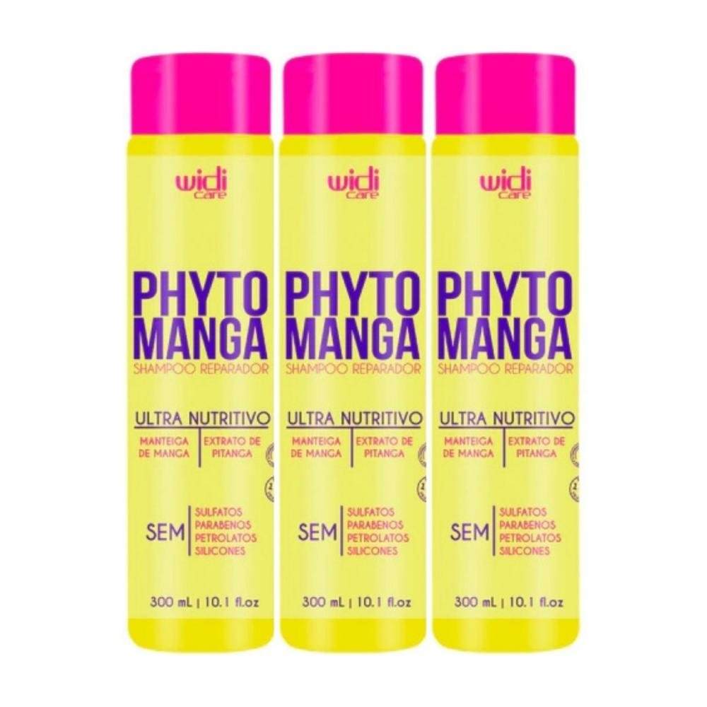 Widi Care PhytoManga Kit 3 Shampoo Reparador 300ml