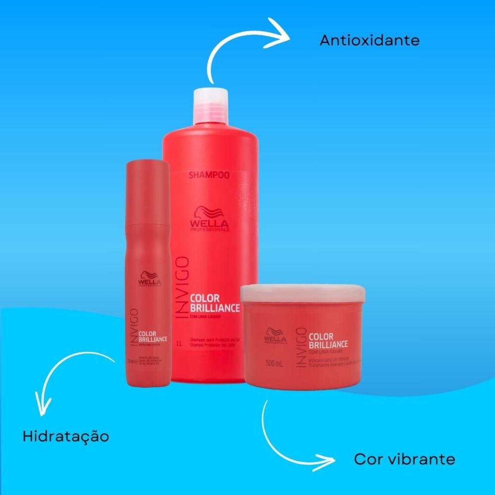 Kit Wella Profissionals Invigo Color Brilliance (3 Produtos) ÚNICO 4