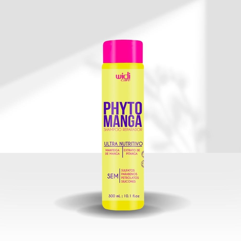 Widi Care PhytoManga Kit 2 Shampoo Reparador 300ml ÚNICO 3