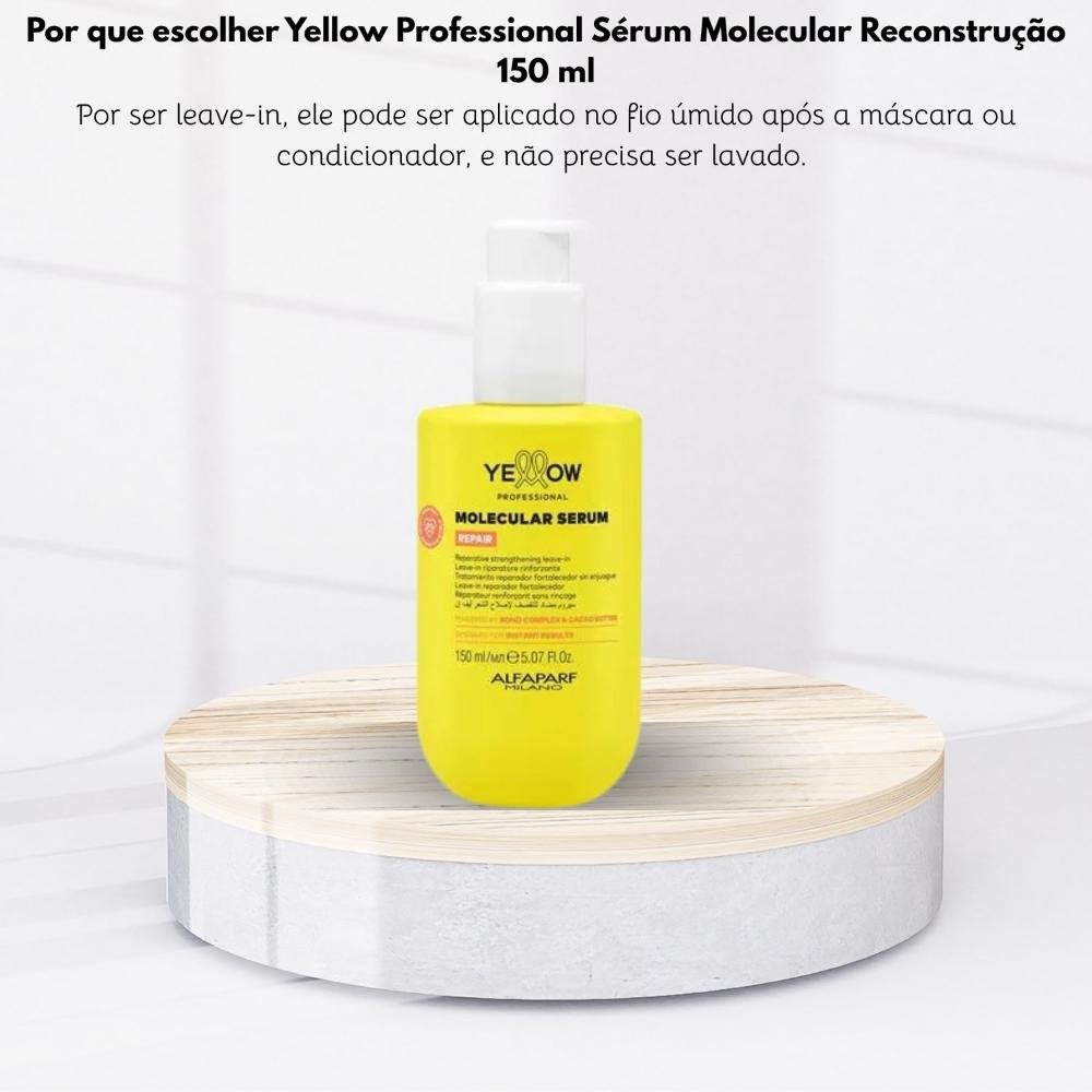 Yellow Professional Sérum Molecular Reconstrução 150 ml 150ml 5