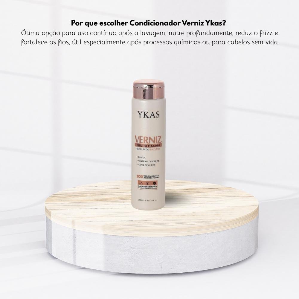Ykas Verniz Brilho Mágico - Condicionador 300 ml 300ml 5