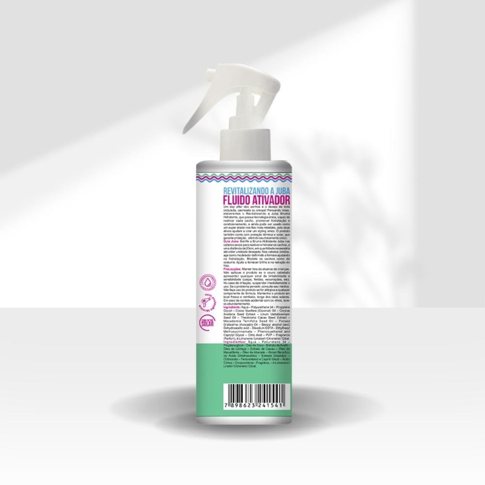 Widi Care Revitalizando A Juba Kit 2 Bruma Hidratante 300ml ÚNICO 4
