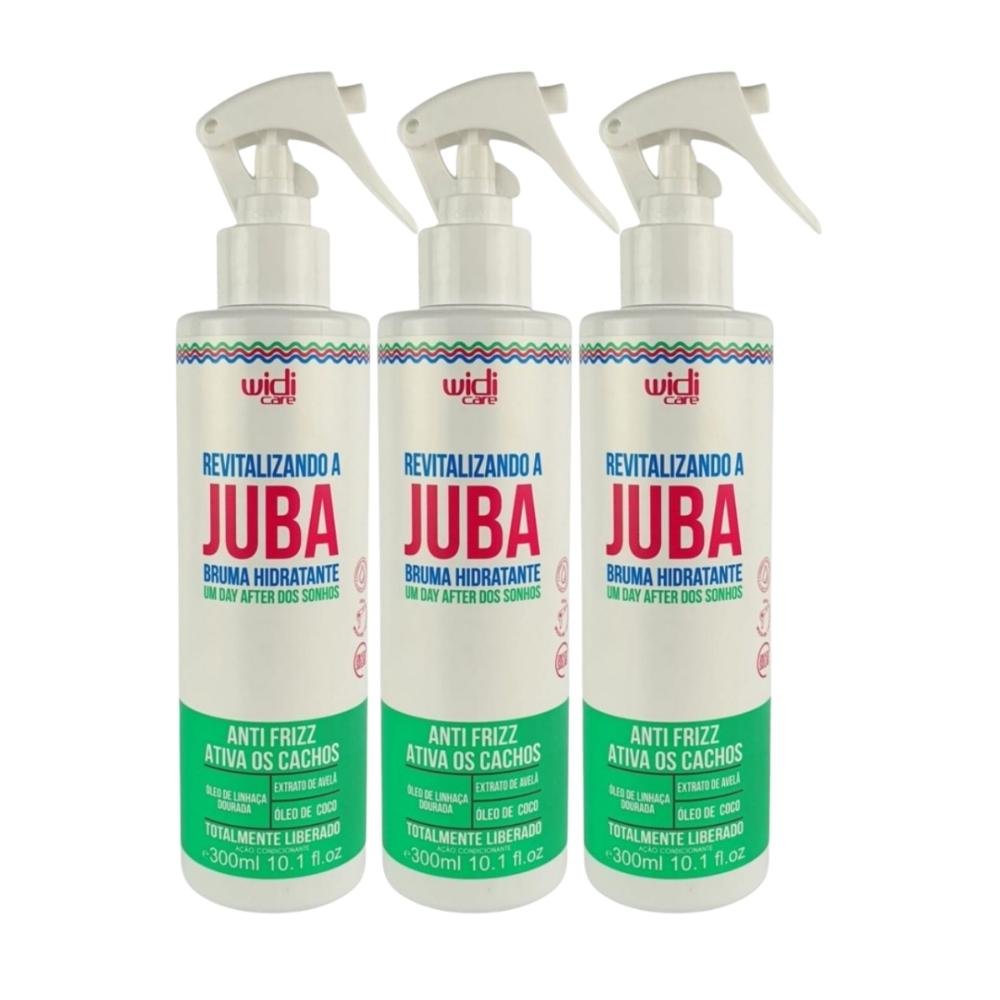 Widi Care Revitalizando A Juba Kit 3 Bruma Hidratante 300ml