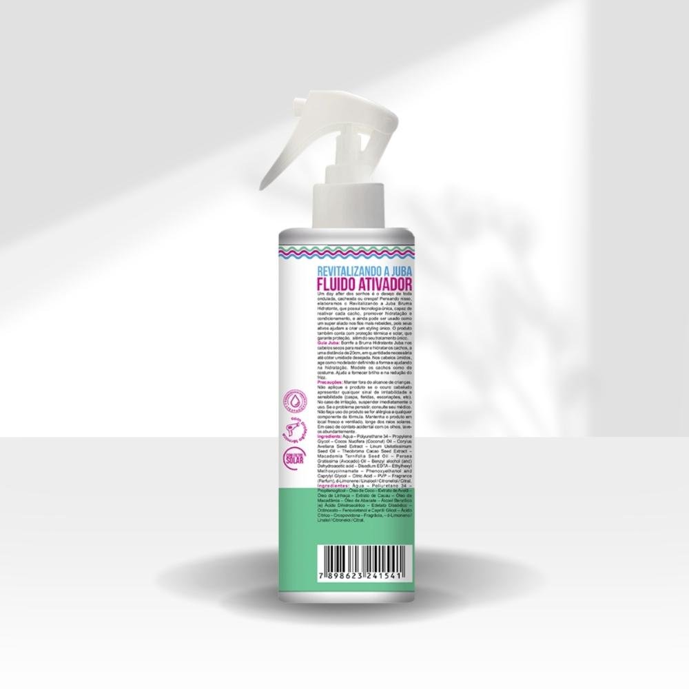 Widi Care Revitalizando A Juba Kit 3 Bruma Hidratante 300ml ÚNICO 4
