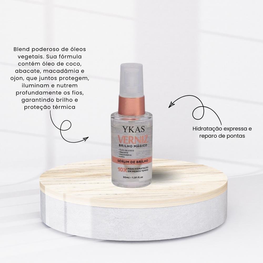 Ykas Verniz Brilho Mágico Sérum De Brilho - Óleo 30 ml 30ml 2