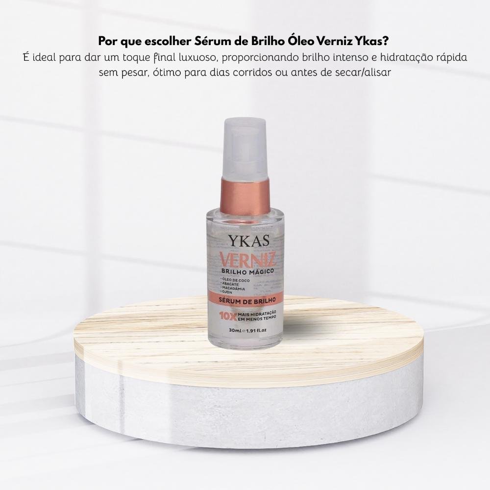 Ykas Verniz Brilho Mágico Sérum De Brilho - Óleo 30 ml 30ml 5