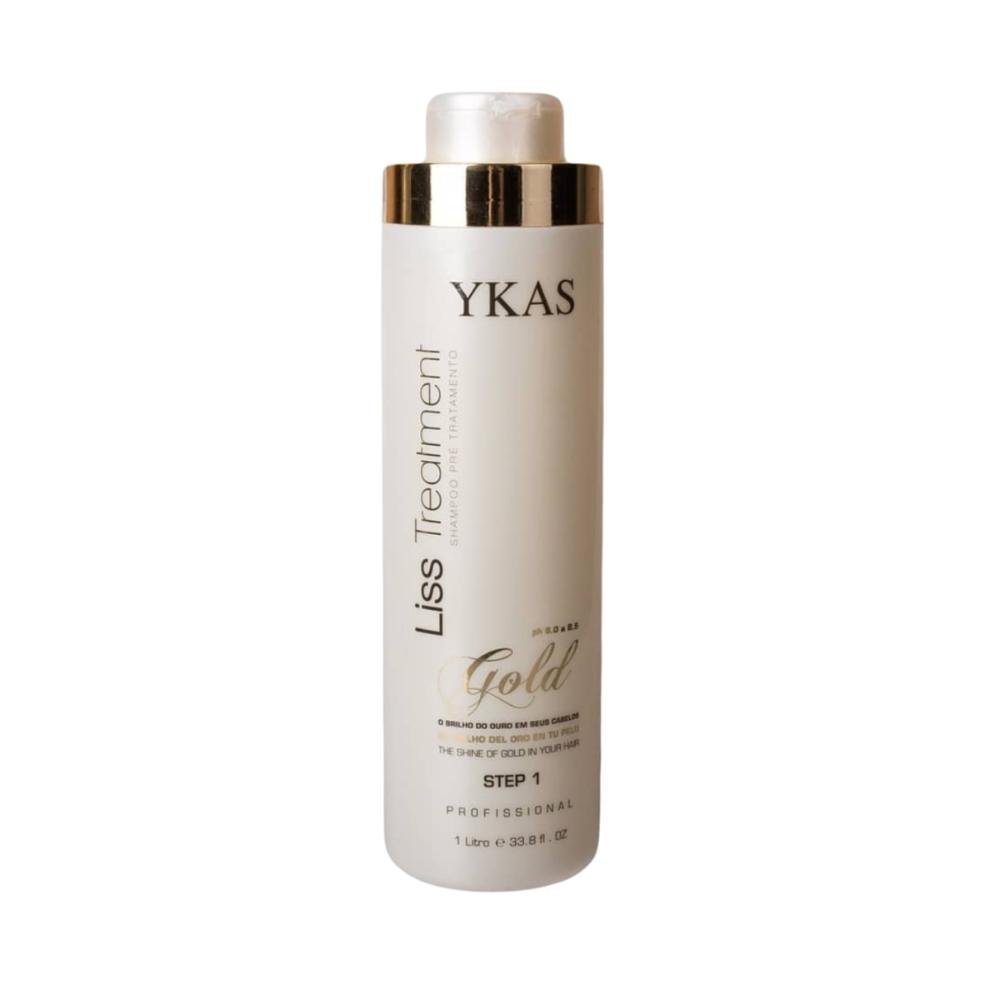 Ykas Profissional Liss Treatment Gold Step 1 1L