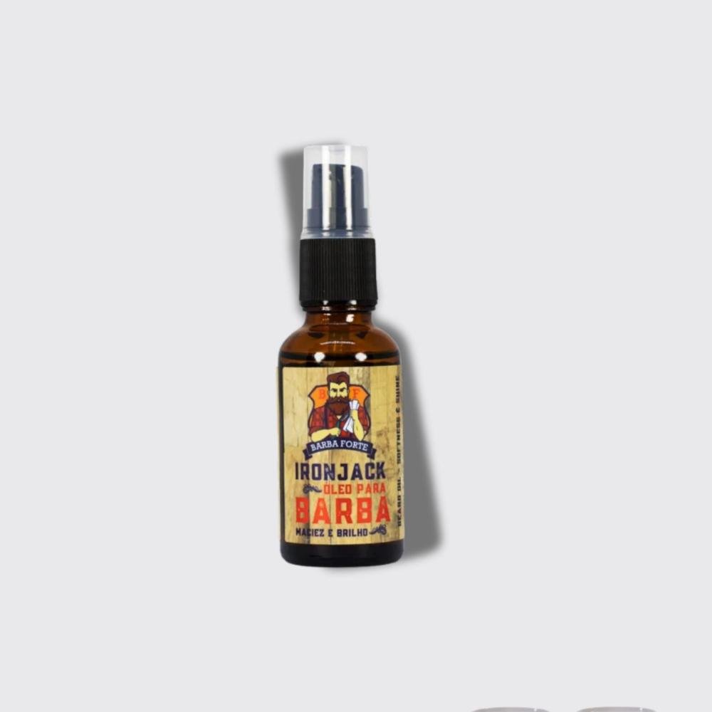 Barba Forte Ironjack Óleo Hidratação e Brilho 30 ml 30ml 4