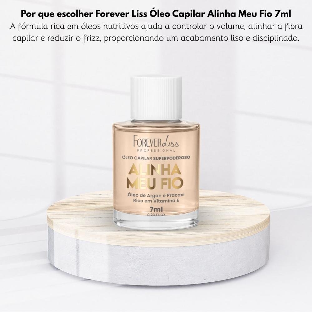 Oleo Capilar Forever Liss Alinha Meu Fio 7 ml 7ml 5