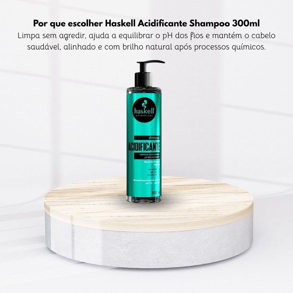 Shampoo Haskell Acidificante Equilíbrio do pH 300 ml 300ml 5