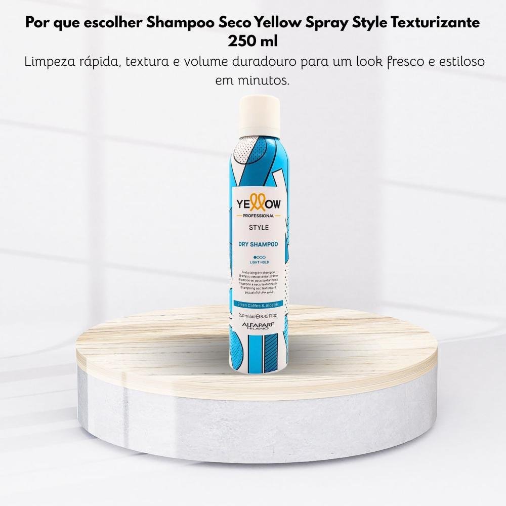 Shampoo Seco Yellow Spray Style Texturizante 250 ml 250ml 5