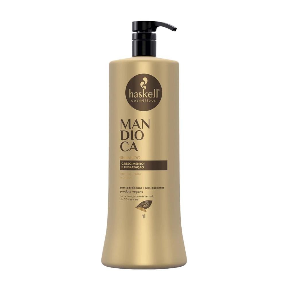 Shampoo Haskell Mandioca Força Crescimento 1000 ml