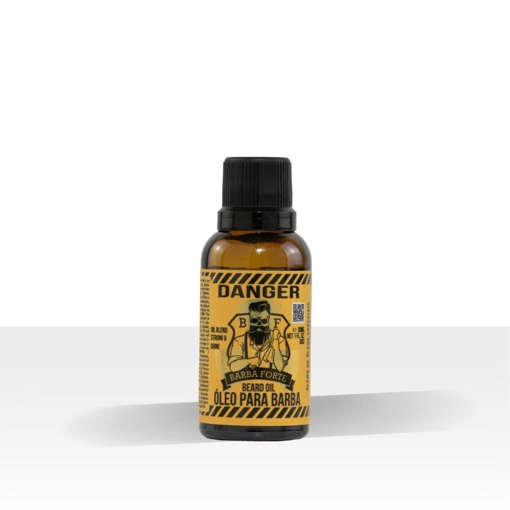 Barba Forte Danger Óleo Hidratação e Brilho 30 ml 30ml 3