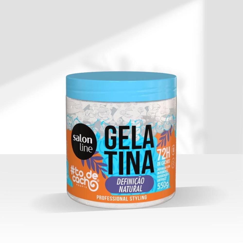 Gelatina Capilar Salon Line #TodeCacho Definição Natural 550 g 550g 3
