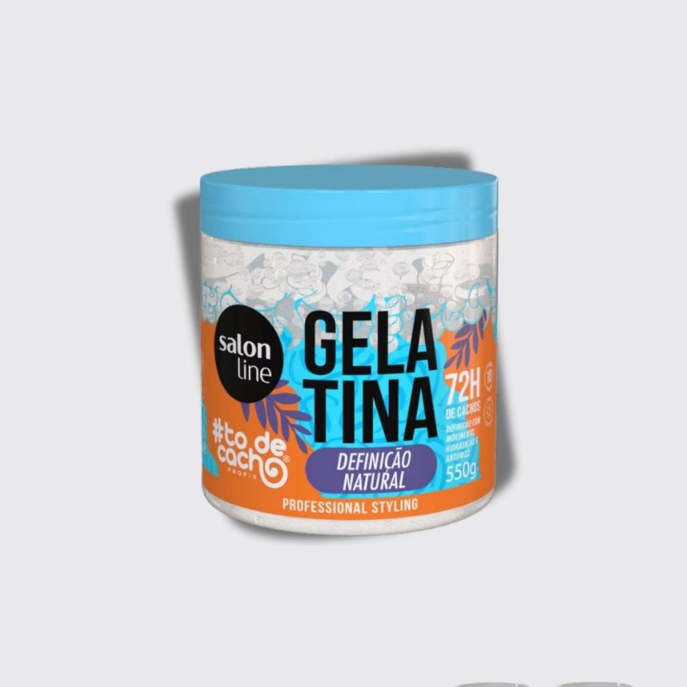 Gelatina Capilar Salon Line #TodeCacho Definição Natural 550 g 550g 4