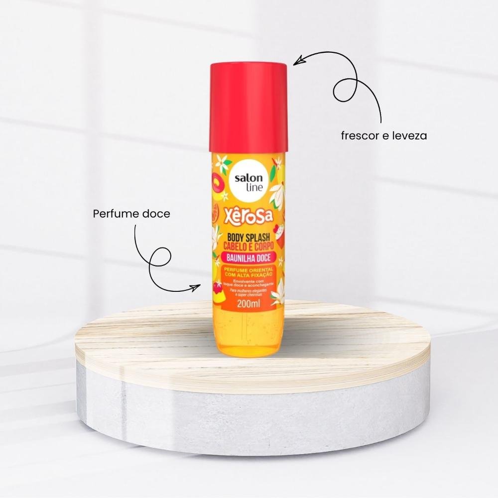 Body Splash Salon Line Xêrosa Baunilha Doce 200 ml 200ml 2
