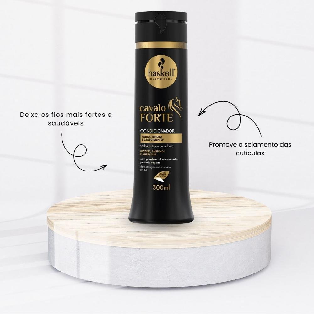 Condicionador Haskell Cavalo Forte Fortalecimento 300 ml 300ml 2