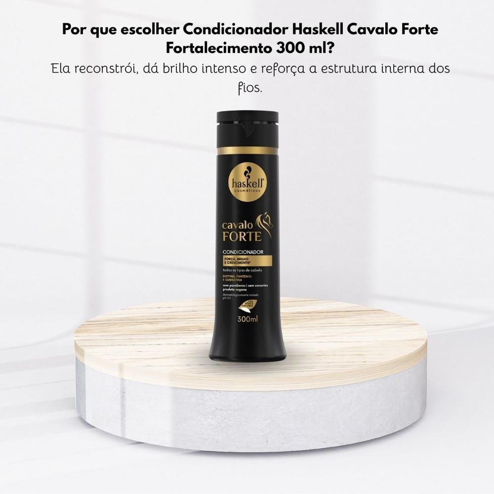 Condicionador Haskell Cavalo Forte Fortalecimento 300 ml 300ml 5