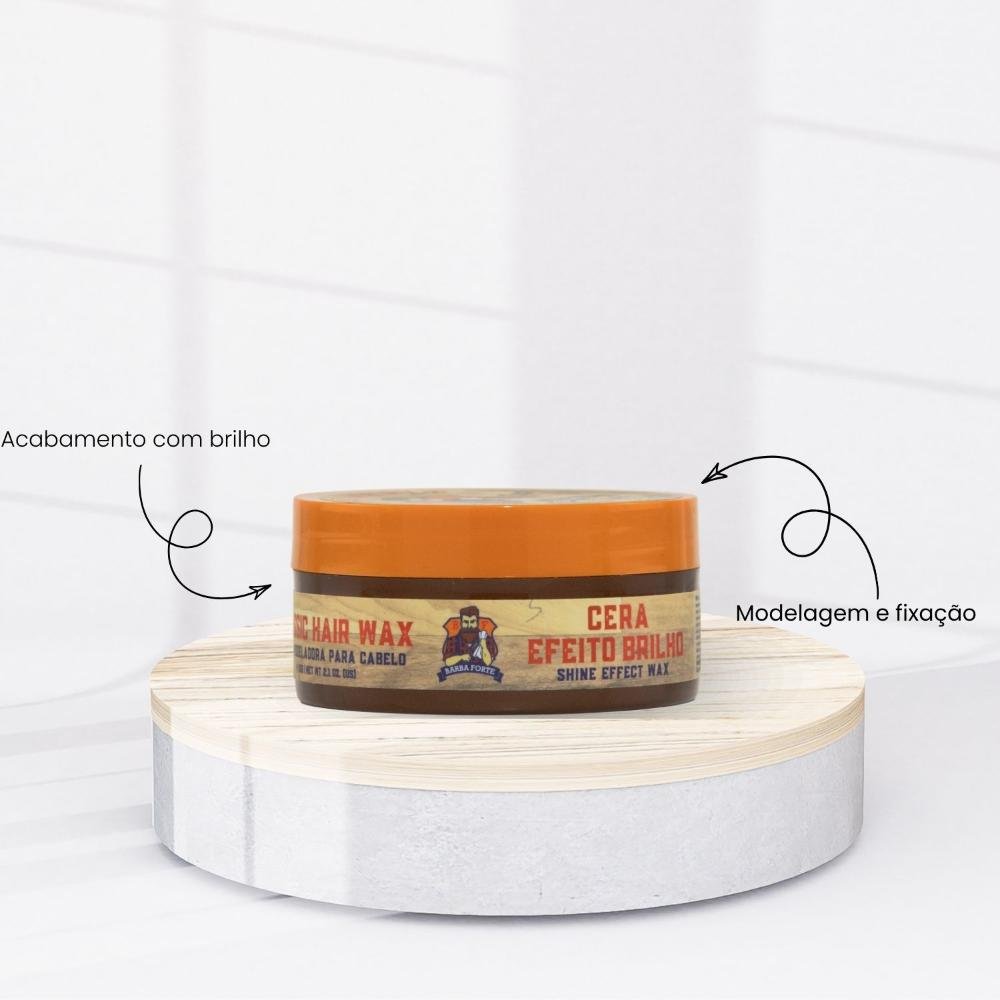 Barba Forte Ironjack Cera Modeladora Fixação 60 g 60g 2