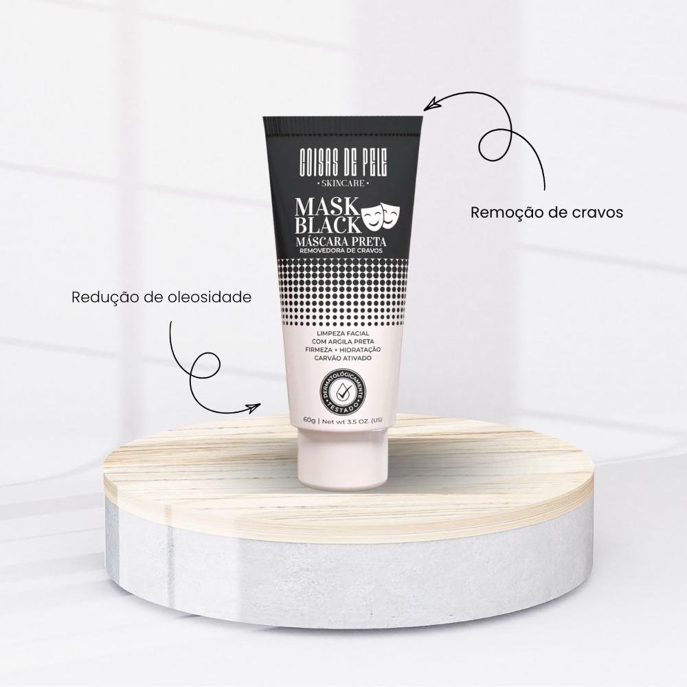 Coisas de Pele Máscara Black Removedora de Cravos 60g 60g 2