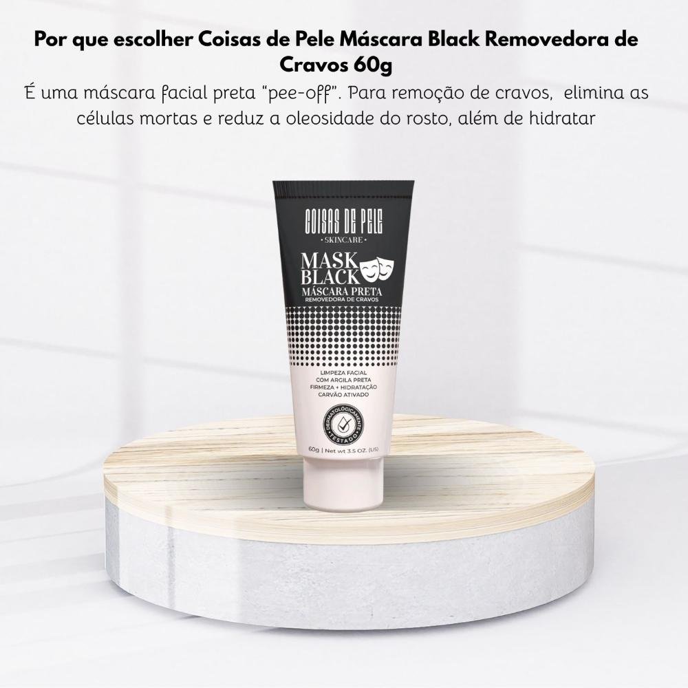 Coisas de Pele Máscara Black Removedora de Cravos 60g 60g 5