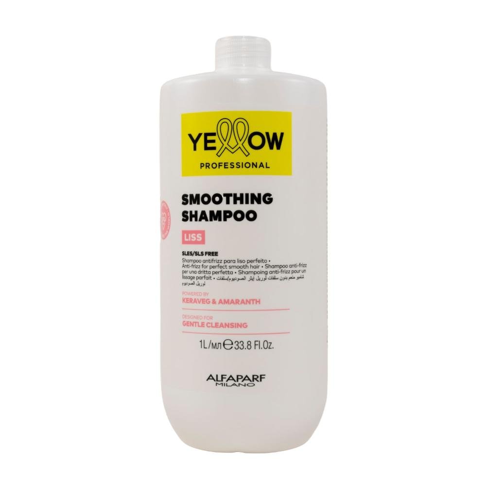 Shampoo Yellow Liss Smoothing Antifrizz Cabelos Lisos 1 L